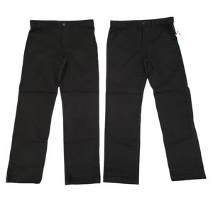 NWT Cat & Jack Boys School Uniform Pants Size 14 Husky - Two Pack Ebony